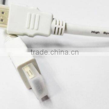 3M WHITE HDMI CABLE with lock