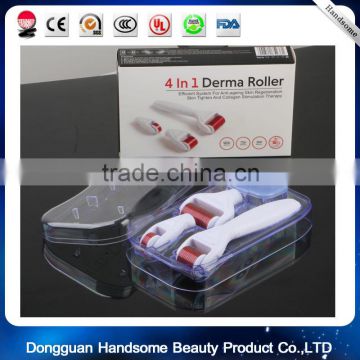 2016 home use multifunction 4 in 1 derma roller price with CE