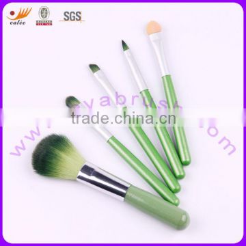 Five-piece Mini Brush Set with Synthetic Hair, OEM and ODM orders are Available