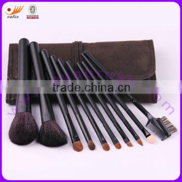 High quality Black 10 Piece Wholesale Makeup Brush Kits