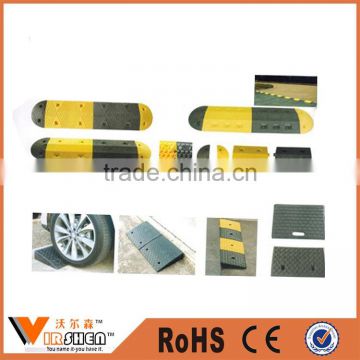 Many kinds Parking lot vehicle toll road spikes barrier Rubber Wheel Stopper adjustable