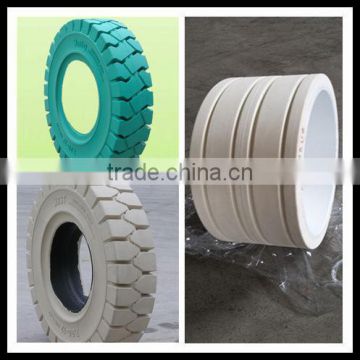 airport cleaning equipment can use solid rubber non marking tire
