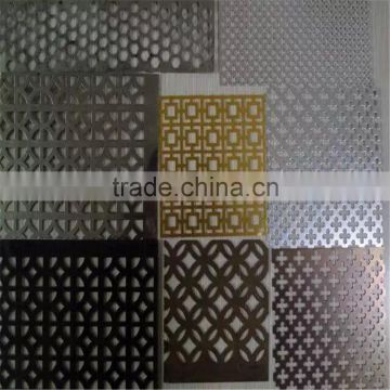 Alibaba Hot Selling Customized perforated metal mesh screen square hole