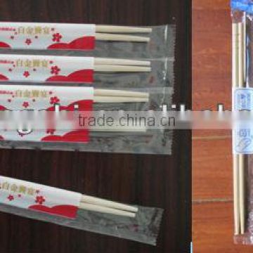 round disposable bamboo chopstick with toothpicks