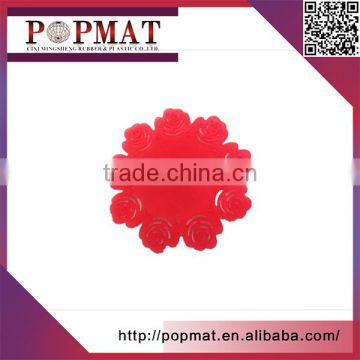Wholesale China Factory silicone wine glass coaster