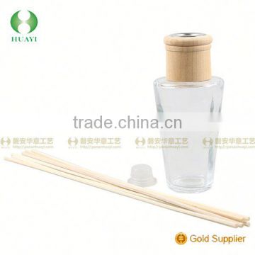Customized high quality wooden cap plastic jar
