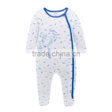 Wholesale Newborn Baby Clothes 100% Cotton Soft Cotton Baby Rompers For Animal