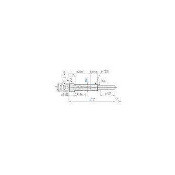 Spring Pin Reinforced type HSS Punches TiCN Coating Heavy Load for plastic mold