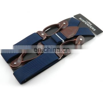 Yiwu Longkang Hot sale men's fashion printed suspenders custom suspenders