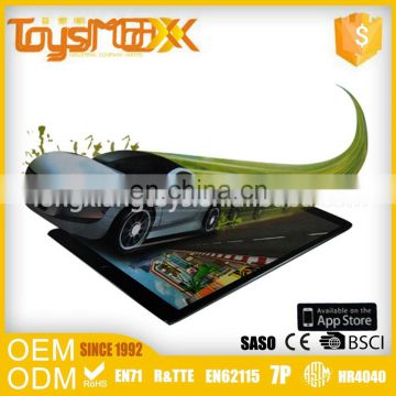 Best gift ios and android systerm plastic educational mini car model with online tablet games