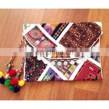 Handmade patchwork Vintage Banjara Envelop Clutch#bambuse#gypsy#bohofashion#kutch#Kutchi
