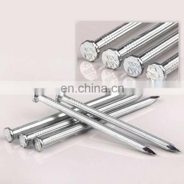 Wholesale low price standard galvanized hardened steel concrete nails/concrete anchor nails/concrete nails with washer