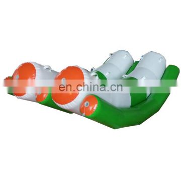 2020 New design!!! High quality inflatable Double line seesaw/inflatable floating water toys