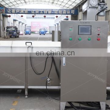 Continuous Gas Type Commercial Chicken Fryer Potato Chips Frying Machine