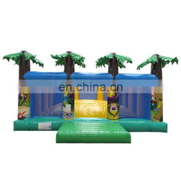 Large Jungle Bouncer Inflatable Jumping Castle Bouncy Kids Playground For Sale