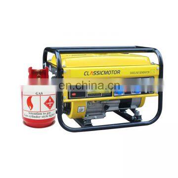 Generator Dual Fuel Power Gas 220V 50Hz 440V 60Hz Automatic Brushless Emergency Micro Gas Generator