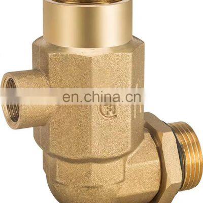 1Inch Multi Turn Rough Brass Replace Steam Radiator Control Valve