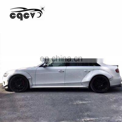 wide replacement front bumper for Audi A4 rear bumper diffuser fender flare