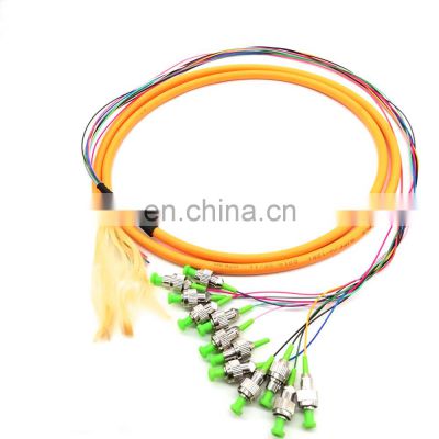 sm 9/125 g652d fiber optic patch cord 12cores optic fiber patch cord fc apc