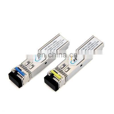 60KM  Single Mode LC Connector 1000M  SFP Fiber Optic Transceiver Module high quality