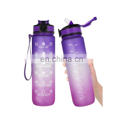 Nontoxic custom logo FLARE tritan customized sublimation cheap portable durable sport bottle plastic