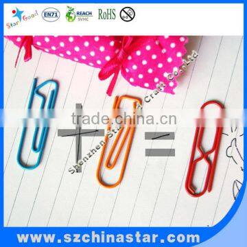 Hot selling number shape paper clip