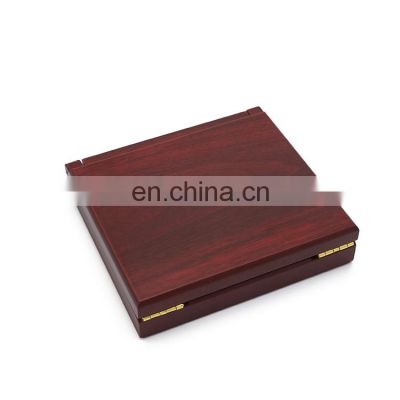 Customized hot sell wood medal packaging box for medals wooden medal box