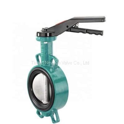 Pn6/Pn10/Pn16/Pn25/JIS5K/10K/16K/150lb/As2129 Table D/E Wafer Lug Flanged Butterfly Valve for water marine