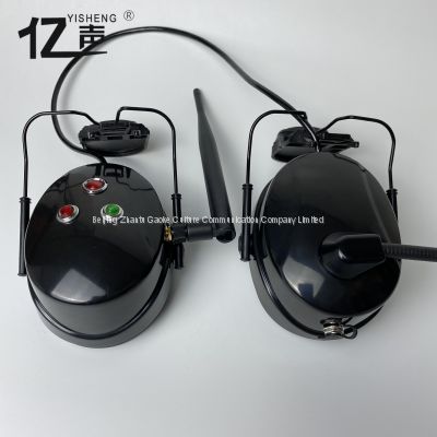 Hands-free two-way voice communicationsFull duplex wireless noise reduction intercom headset“YISHENG” YS-QSG-9PS Series Accessory safety fast  helmet