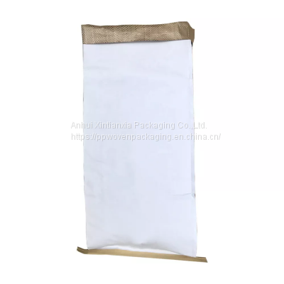 PP Plastic type Polypropylene Woven PP Valve Cement Bags 50kgg