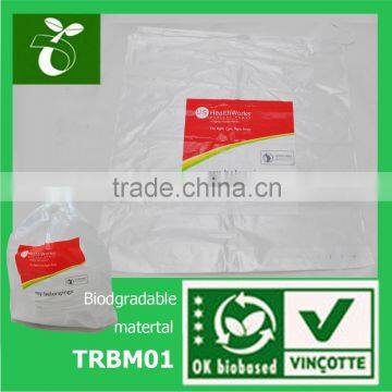 2014NEW Biodegradable RED Packaging Bags (30 micron)