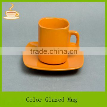 ceramic coffee mug with unique handle , T/T