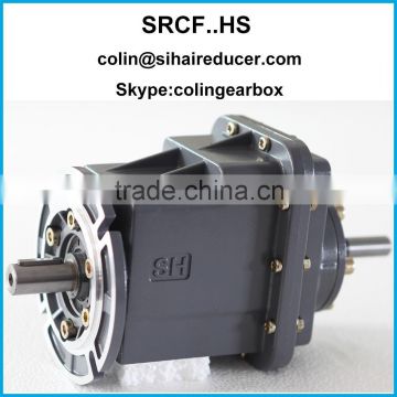 SRCF03 helical gearmotors for car wash machine parts
