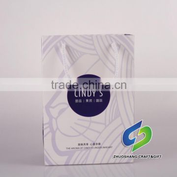 2016 China custom printing paper bag, shopping paper bag