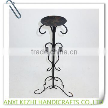 KZ150175 Iron Taper Candle Holders