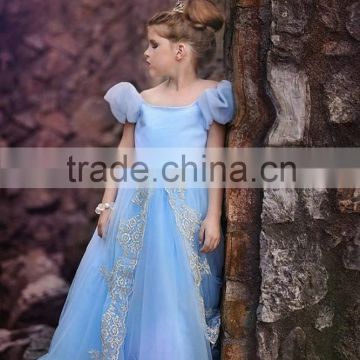 2015 cinderella dresses for girls costume dress