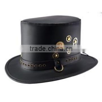 Febelous Leather Hat
