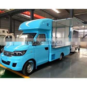 cheap sale green mobile fast food truck made in 2015, China