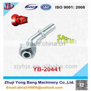 Znic plated brand name hydraulic hose fittings