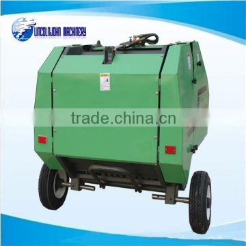 Round hay baler with CE approved