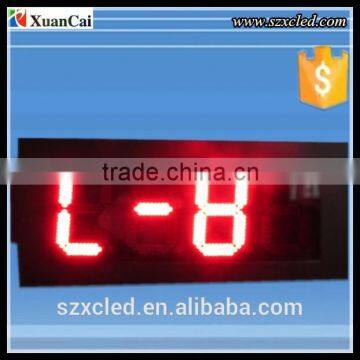 High brightness,low cost,24 inch led gas station price digital panel/sign board