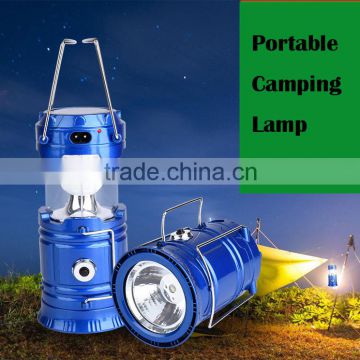 Rechargeable LED Solar Camping Light