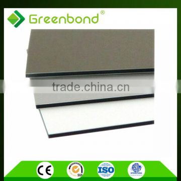 Greenbond aluminum composite board price in china aluminum composite panel