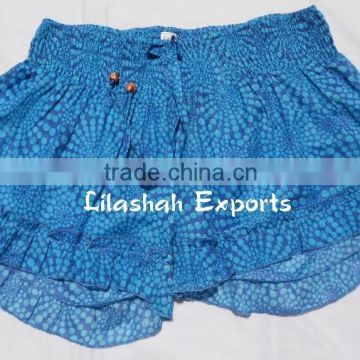 2803 Cotton Printed Shorts Mono Dress Ladies summer dresses Jaipur Manufacturer Exporter Indu Hindu Ropa sarouel Vetement