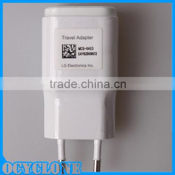 Genuine home wall adapter for LG G2 G3 White