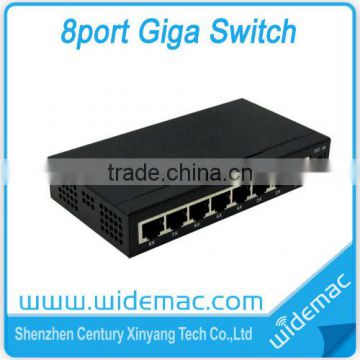 8 port 10/100M Steel Case Ethernet Switch / Portable Network Switch/ 10/100M Switch / Switch for Soho