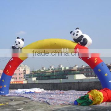 Popular commercial small advertising inflatable entrance arch