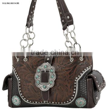 COWGIRL CONCEALED CARRY WEAPON WESTERN STYLE PURSES LADIES HANDBAGS