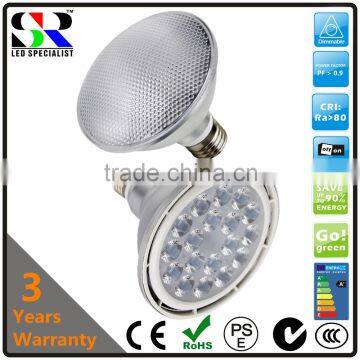 B22 E26 E27 PAR38 spot bulb light lamps indoor and outdoor hot sale high PF power factor CRI efficiency lumen PAR38 light