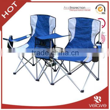2 seat connecting folding chair
